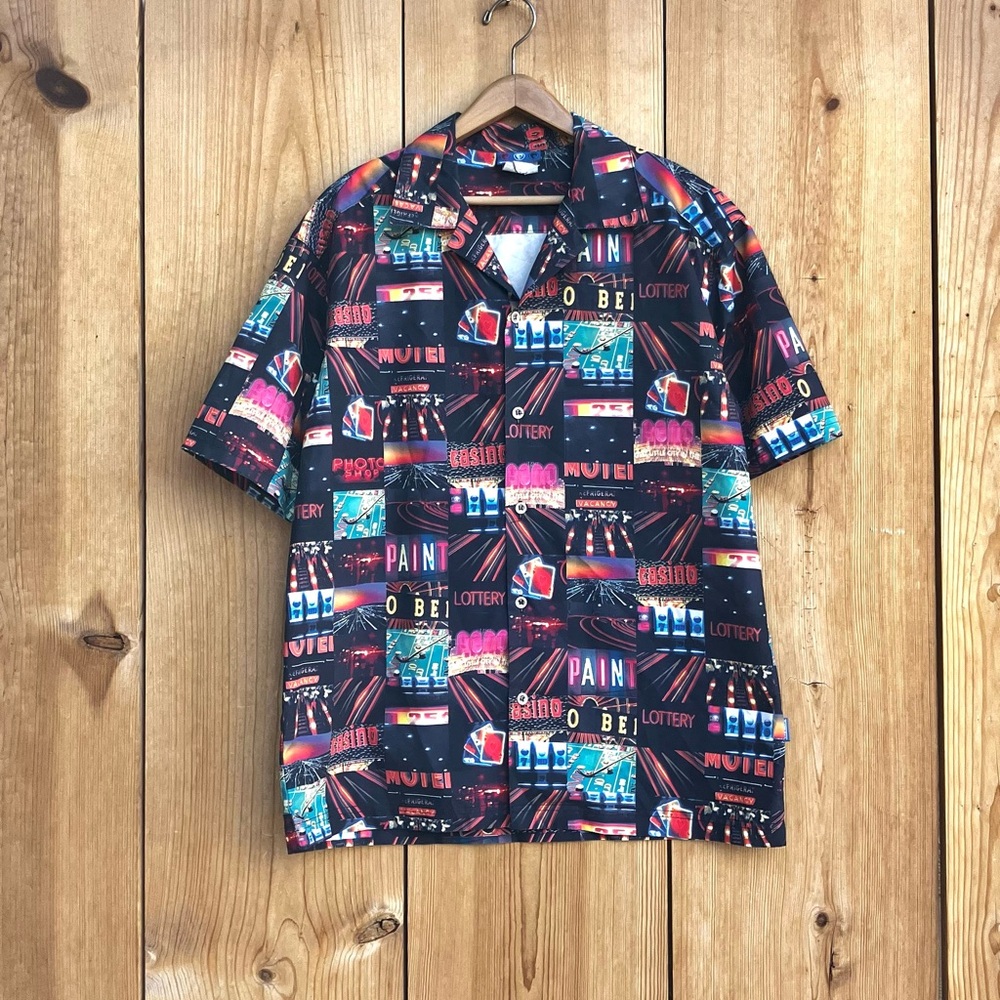 Third Rail Vintage Winning Short Sleeve Shirt Sz Medium